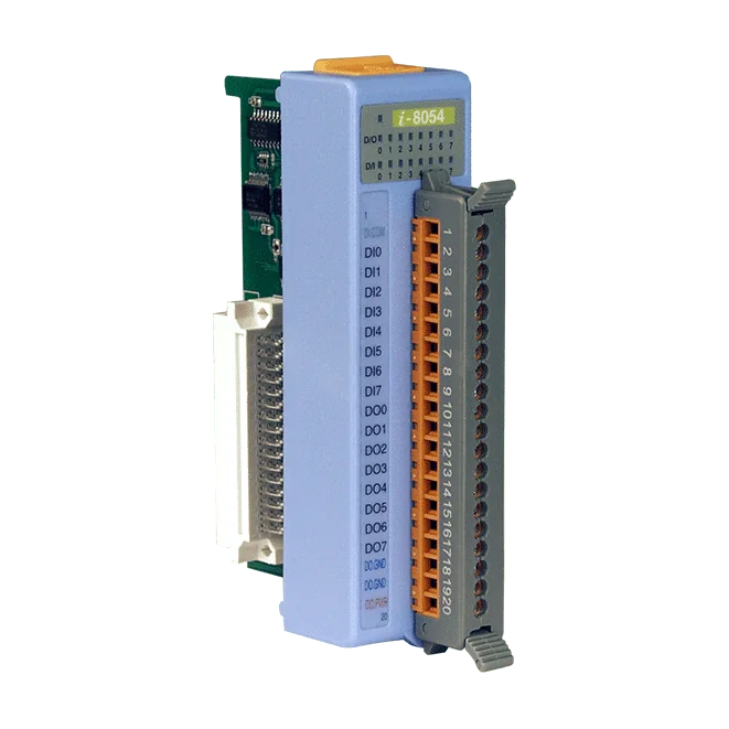 I-8054 Isolated Digital I/O Module, 8-ch DI and 8-ch Sink-type DO