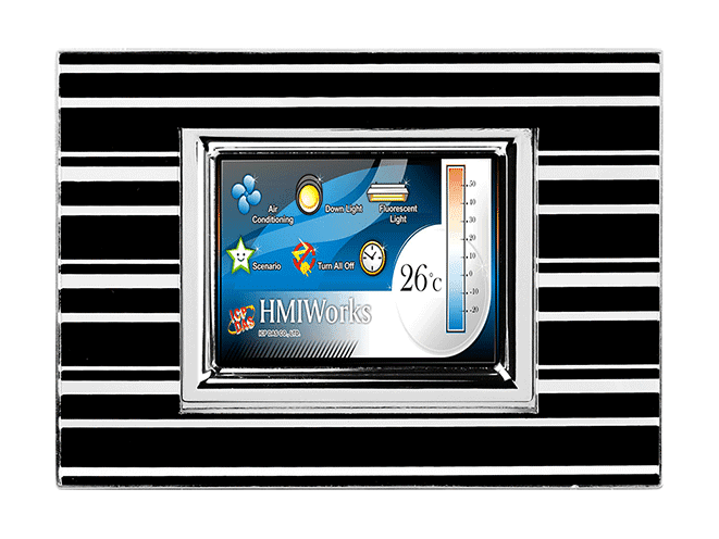 TPD-283U-M3 2.8-inch Touch HMI with PoE Ethernet and RS-485