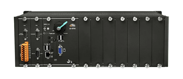 LX-9781 7-Slot Linux PAC with E3845 CPU, Metal Case