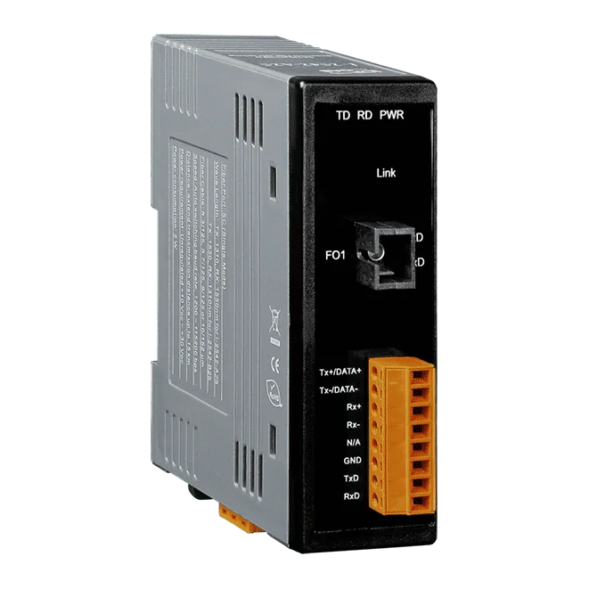 I-2542-B25 RS-232/422/485 to Single-Mode Fiber Converter, 25 km SC