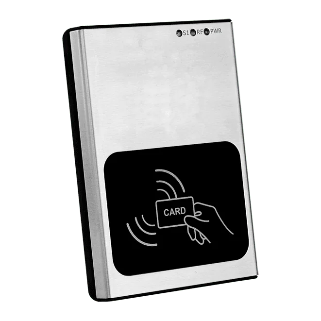 ACS-10VP-MF RFID Proximity Card Reader with Voice, Ethernet PoE and RS-485