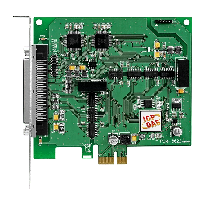 PCIe-8622 PCI Express DAQ Board, 16-ch 16-bit 200 kS/s AI with Isolated DI