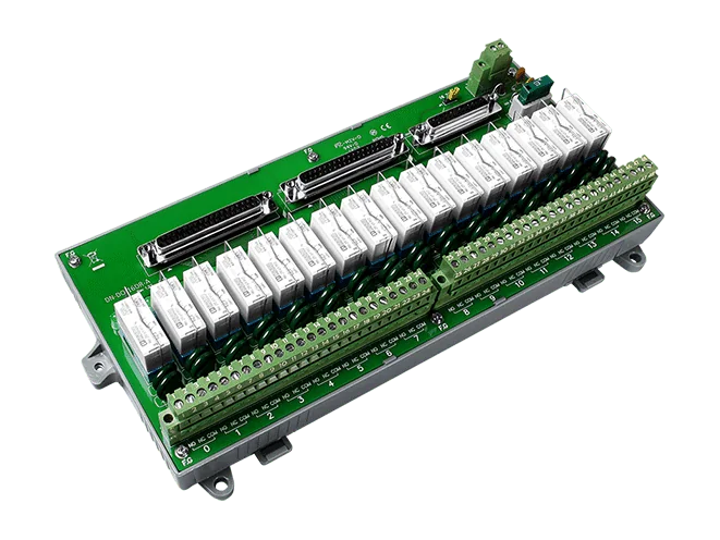 DN-DO-16DR-A Termination Board, 16-ch Relay Digital Output with Surge Protection