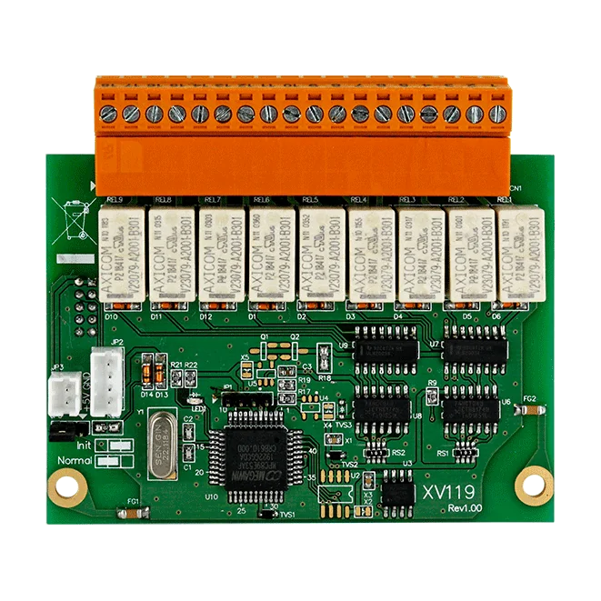XV119 9-channel Signal Relay Output Module, Form A