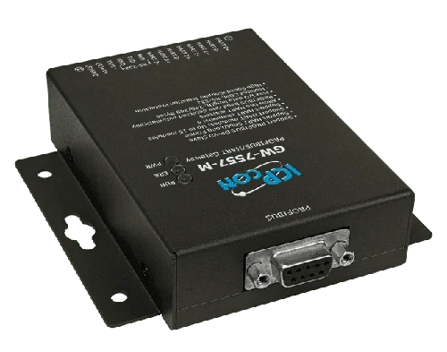 GW-7557-M PROFIBUS to HART Gateway, Metal Case, DP-V0 Slave