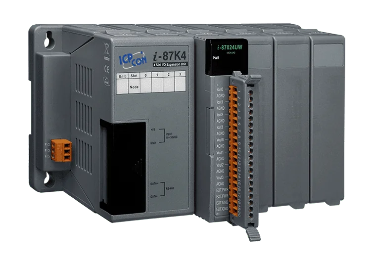 I-87K4-G RS-485 I/O Expansion Unit, 4-Slot for I-87K Modules