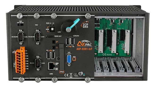 AXP-9391-IoT Windows 10 IoT PAC, 3-Slot, Intel Atom E3950