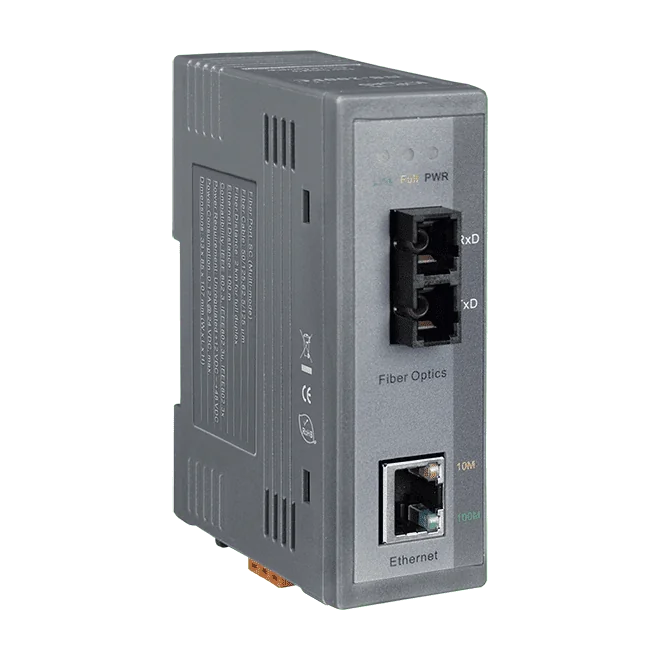 NS-200AFC-T Media Converter, 10/100 Base-TX to 100 Base-FX Multi-Mode SC