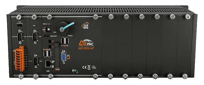 AXP-9651-IoT Windows 10 IoT PAC, 6-slot, Intel Core i5-8365UE