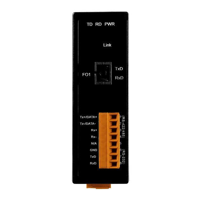 I-2542-B25 RS-232/422/485 to Single-Mode Fiber Converter, 25 km SC