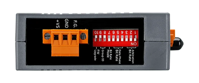 I-2533T-FD CAN/CAN FD to Multi-mode Fiber Bridge, 2 km ST