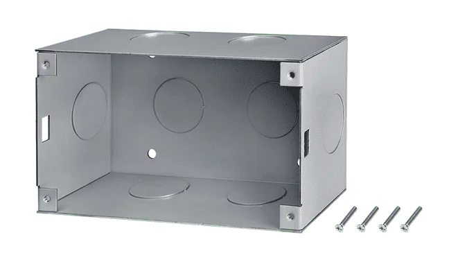 OB140F 4.3-inch Metal Outlet Box, Mounting Box Accessory
