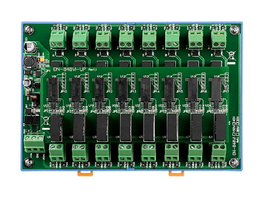 DN-848VI-80V 8-Channel ±80 Vpp Voltage Attenuator, Channel Isolation