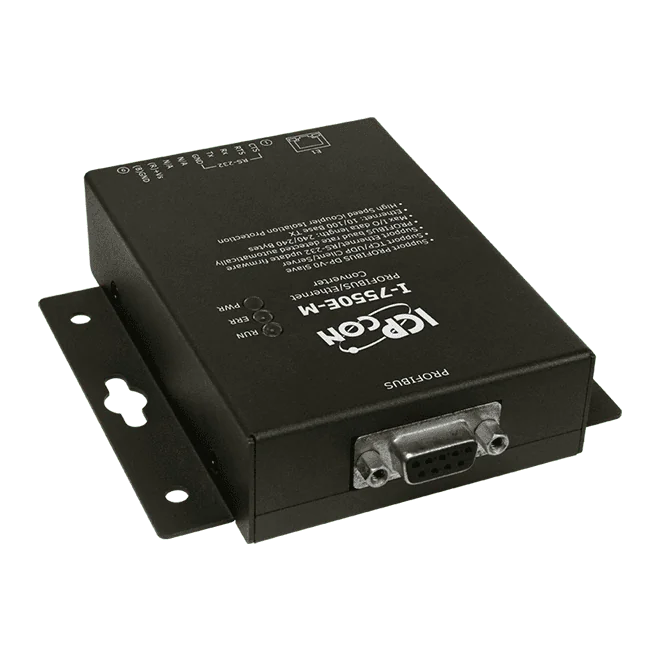 I-7550E-M PROFIBUS DP-V0 Slave to Ethernet Converter, Metal Case