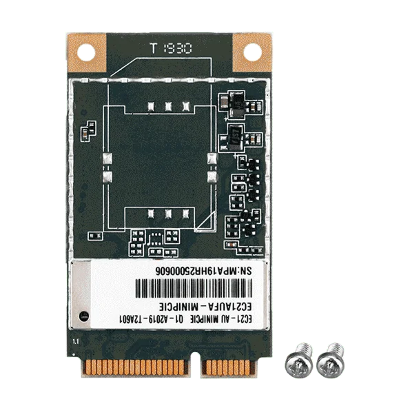 EC21-AU LTE Category 1 Mini PCIe Module, 10 Mbps Downlink