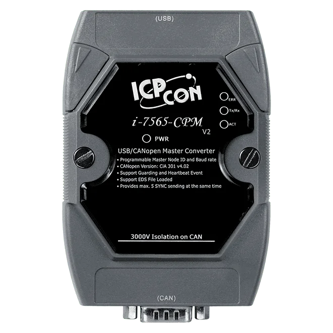 I-7565-CPM-G USB to CANopen Master Converter, CiA 301 v4.02