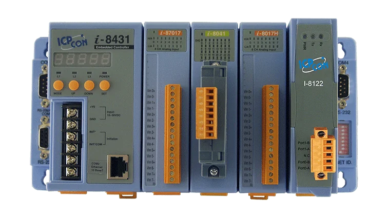 I-8431 4-Slot Ethernet Embedded Controller, MiniOS7 PAC