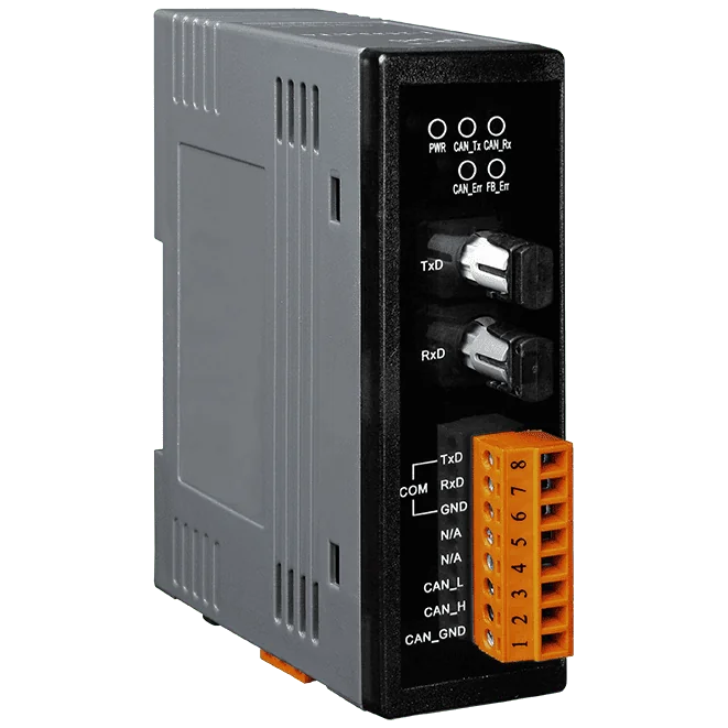 I-2533-UTA CAN to Multi-mode Fiber Bridge, -40 to 75 °C