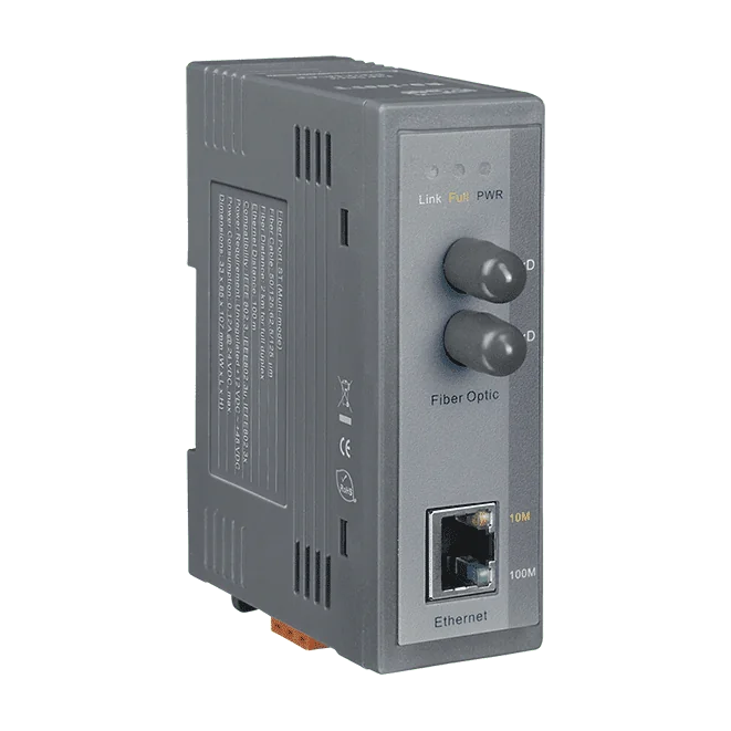 NS-200AFT-T Media Converter, 10/100Base-TX to 100Base-FX Multi-Mode ST
