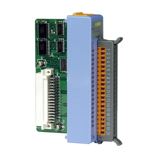 I-8060 6-ch Form C Power Relay Module, Blue Cover