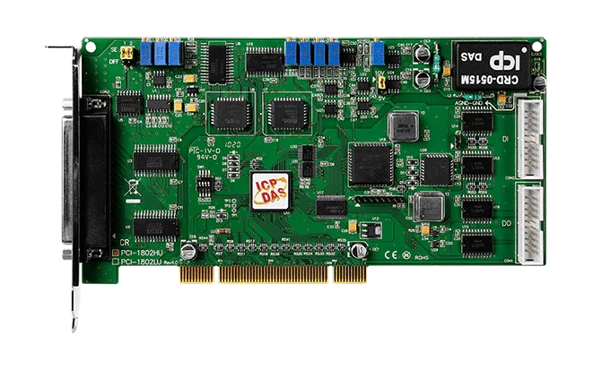 PCI-1802HU/S Universal PCI Multifunction Board, 44 kS/s 32-ch 12-bit AI