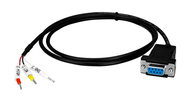CA-0910-C DB9 Female to 3-wire CAN Port Cable [Pin2, Pin3 and Pin7], 1M