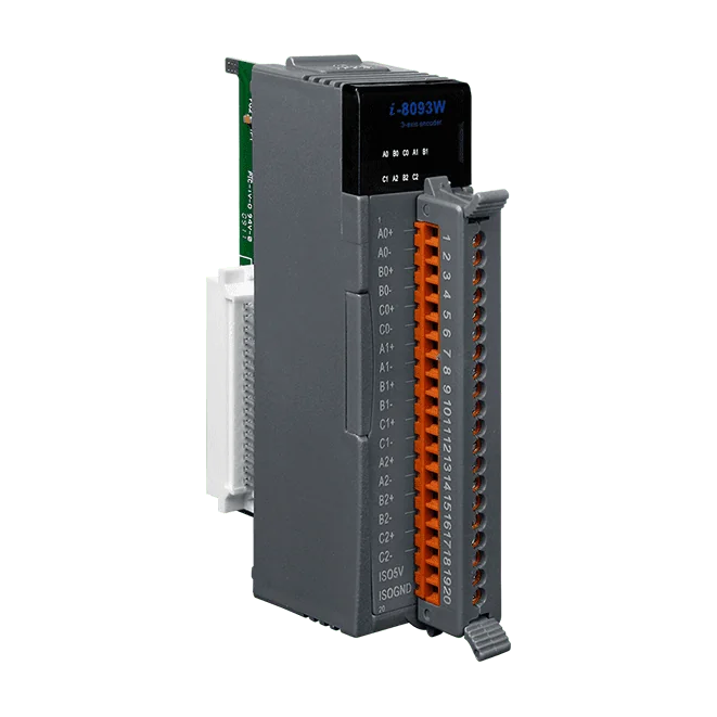 I-8093W-G High-speed 3-axis Encoder Module, 32-bit Count Range