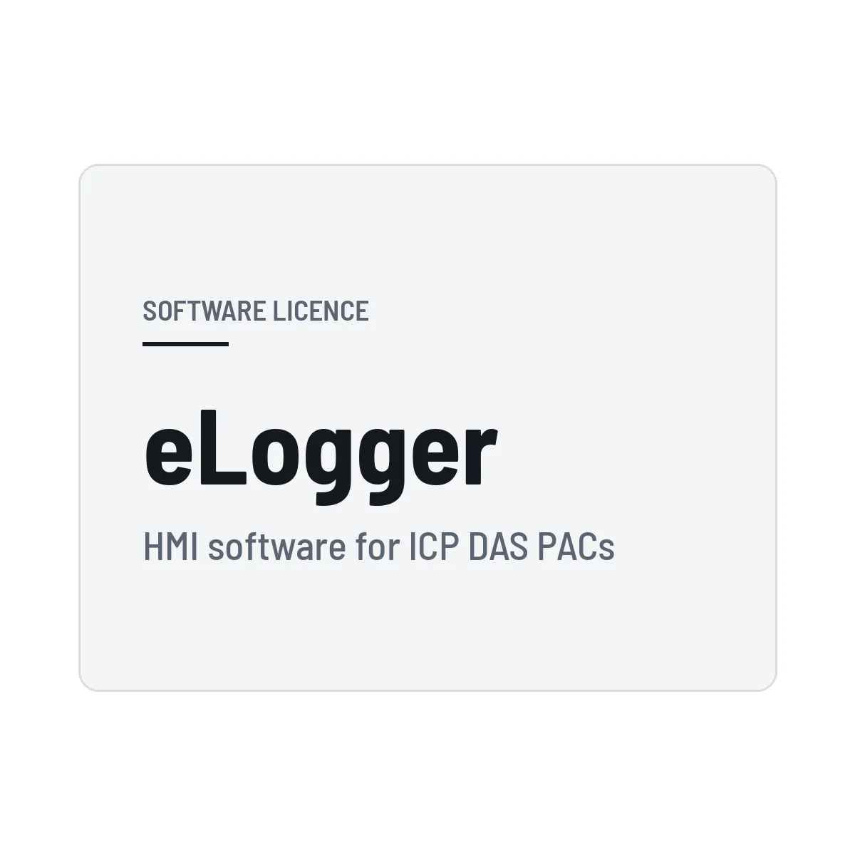eLogger-CE1500R eLogger 1500 tags for Runtime PAC Version (WinCE7)
