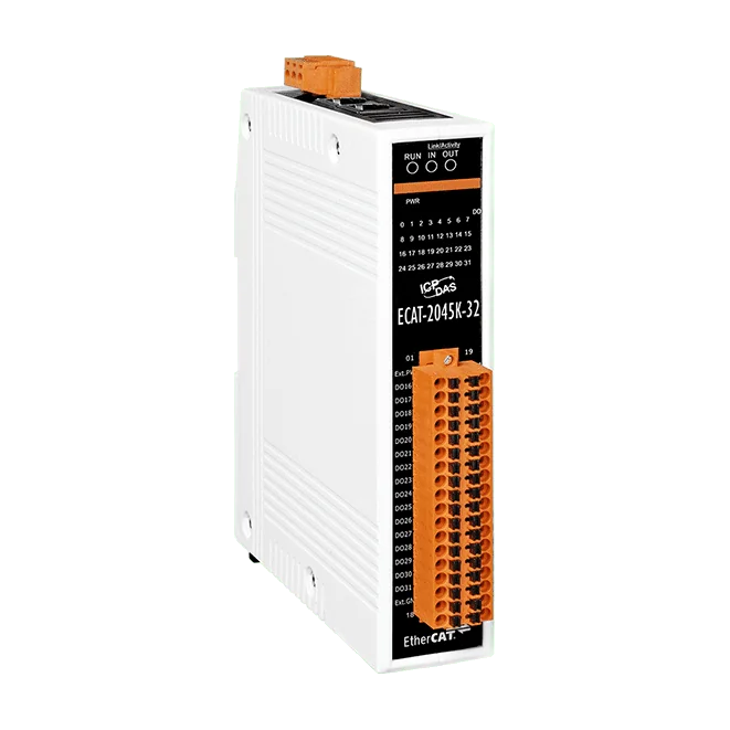 ECAT-2045K-32 EtherCAT I/O Module, 32-ch Isolated Digital Output (Sink, NPN)
