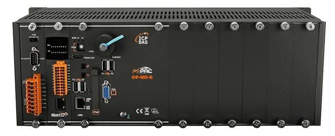 EMP-9651-16 Metal Motion PAC, 16-Axis EtherCAT Master, 6-Slot