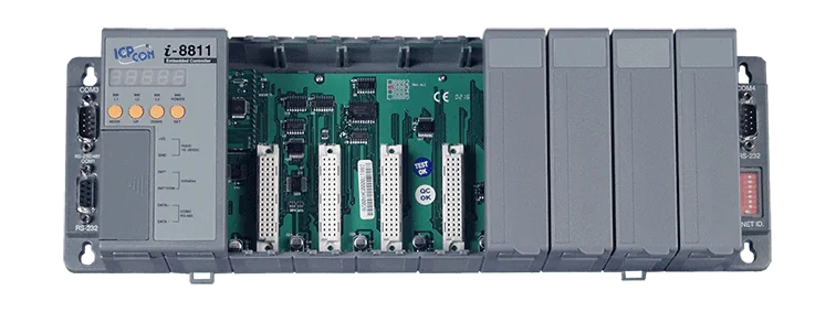 I-8811-G 8-Slot Serial Embedded Controller with MiniOS7, 80188-40 CPU