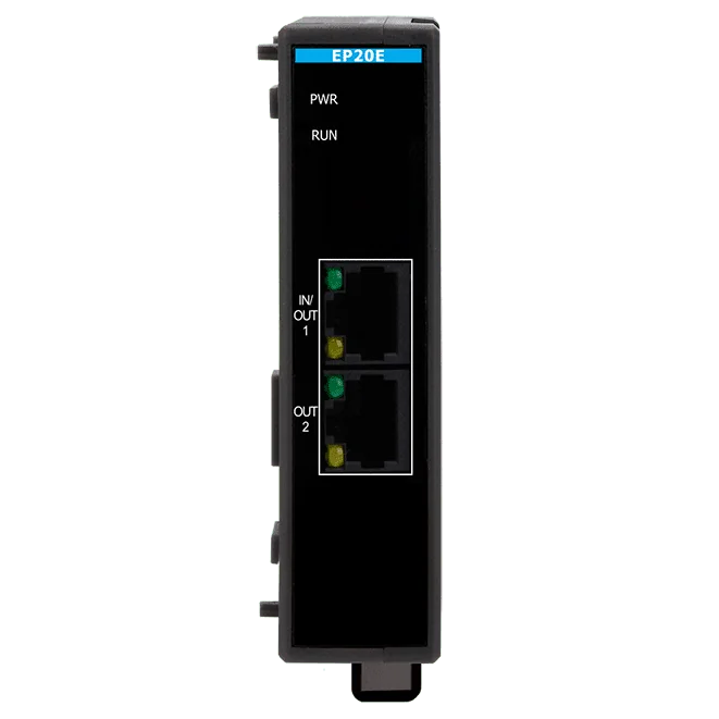 EC4-EP20E 2-Port EtherCAT Junction, RJ45 Daisy-Chain and Branch Expansion