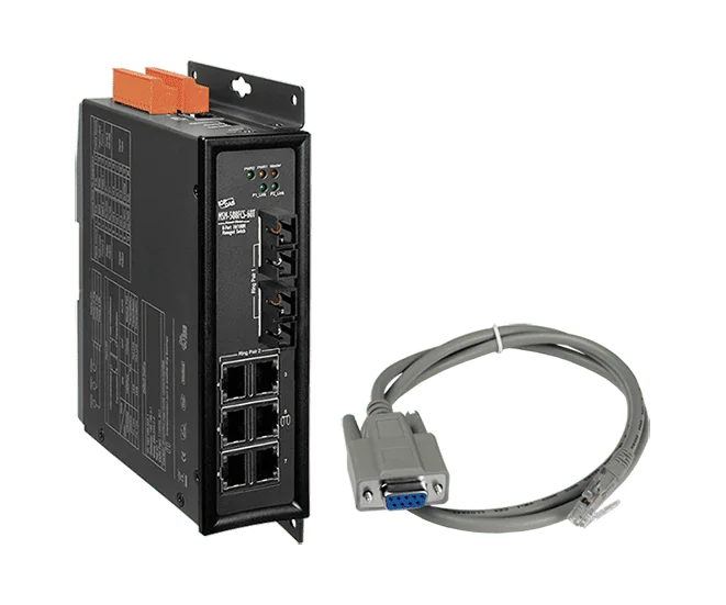 MSM-508FCS-60T Layer 2 Managed Switch, 8-Port with Single-Mode Fiber (60 km)