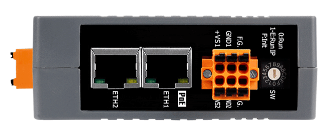 PET-2252 PoE Ethernet I/O Module, 16-ch Universal DIO