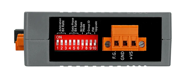 I-2533CS-FD CAN/CAN FD to Single-mode Fibre Bridge, 30 km, SC Connector