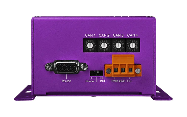 I-5534-M 4-Port CAN Bus Switch, Isolated, Metal Case