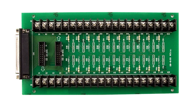 DB-8125 Screw Terminal Board for PCI-1802U, DB37 or Dual 20-pin Connector