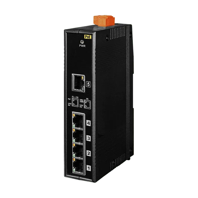NS-205PSE-24V Unmanaged 5-port PoE PSE Ethernet Switch, 10/100 Mbps