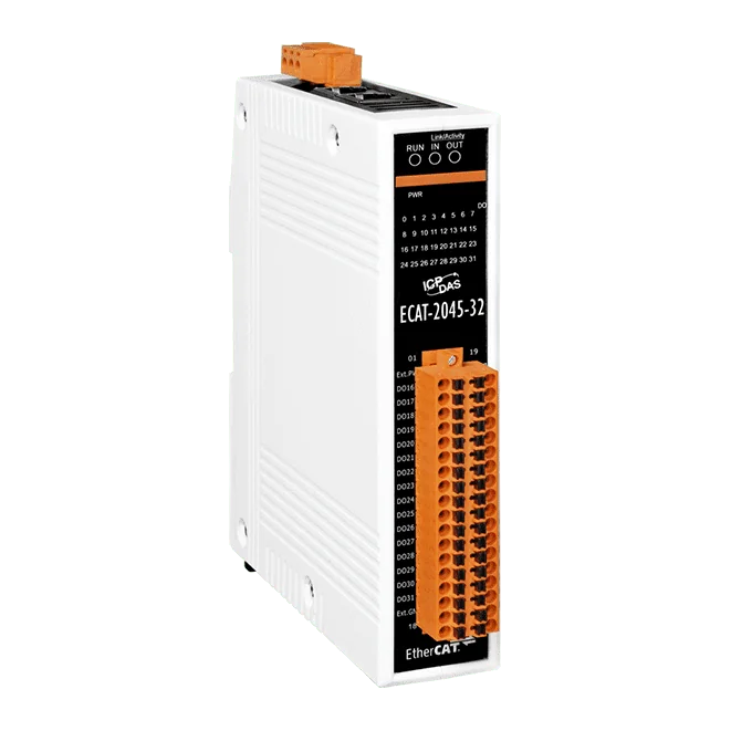 ECAT-2045-32 EtherCAT I/O Module, 32-ch Isolated Digital Output (Sink, NPN)