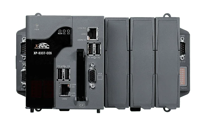 XP-8337-CE6 ISaGRAF PAC, 3-slot x86 Dual-Core Controller with WinCE 6.0