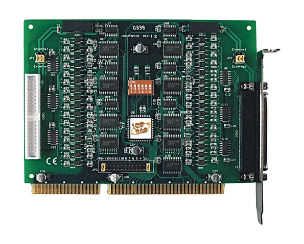 ISO-P32C32 ISA Bus 32-ch Isolated Digital I/O Board