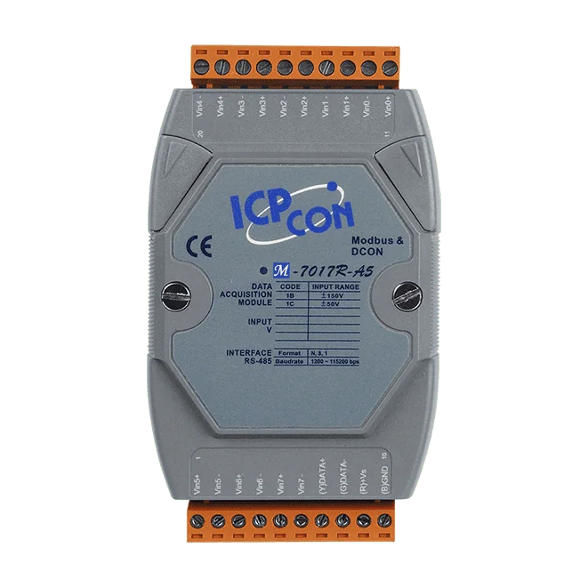 M-7017R-A5-G High Voltage Analog Input Module, 8-ch ±50 V/±150 V