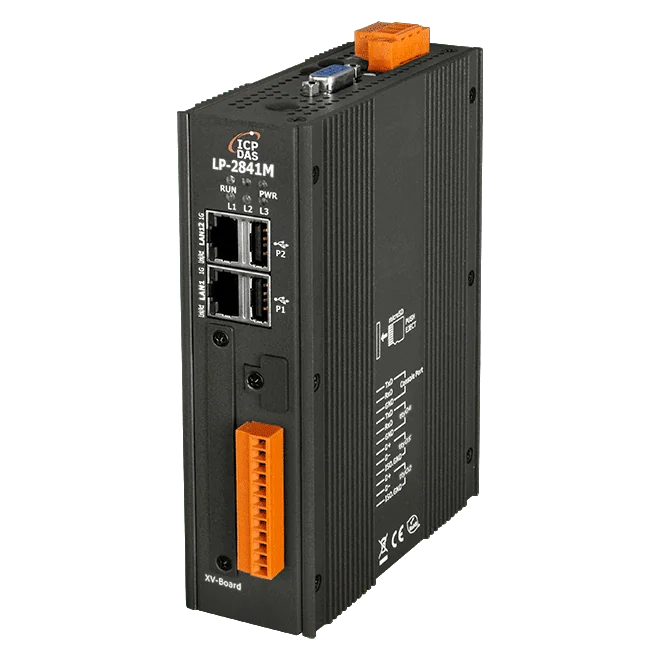LP-2841M Linux PAC with Quad-core Cortex-A53 and Dual Gigabit Ethernet