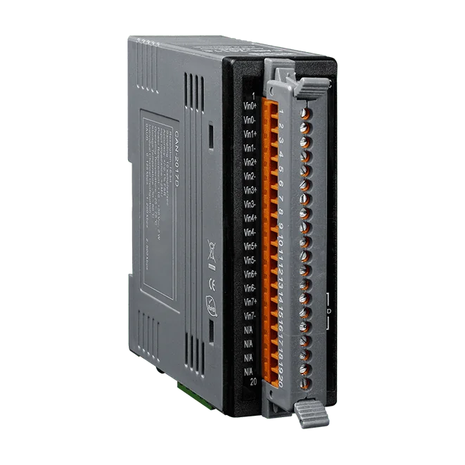 CAN-2017D DeviceNet Slave Analog Input Module, 8-ch Differential