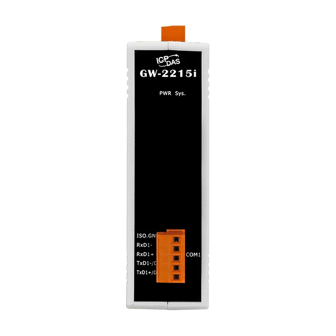 GW-2215i Modbus TCP to RTU/ASCII Gateway with 2-Port Ethernet Switch