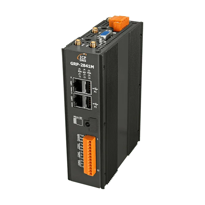 GRP-2841M 4G/5G Ethernet Gateway, 4-Port Serial, Linux RTU
