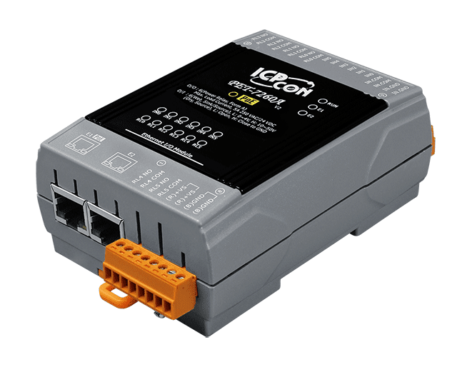 PET-7260A PoE Ethernet I/O Module, 6-ch DI and 6-ch Power Relay