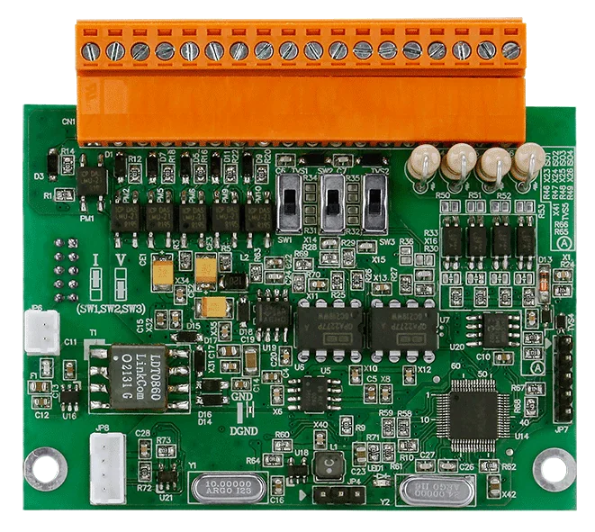 XV315 Expansion Board, 3-ch RTD Input, 3-ch AO, 4-ch Digital Input