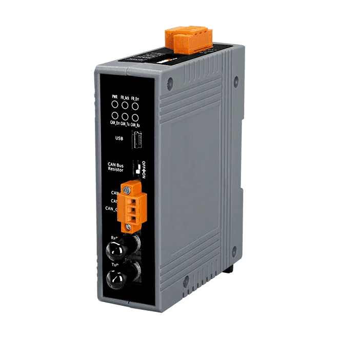 I-2533T-FD CAN/CAN FD to Multi-mode Fiber Bridge, 2 km ST