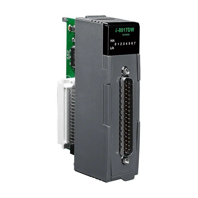 I-8017DW-G Analog Input Module, 8/16-ch, 14-bit, 100 kHz, DB37 Connector